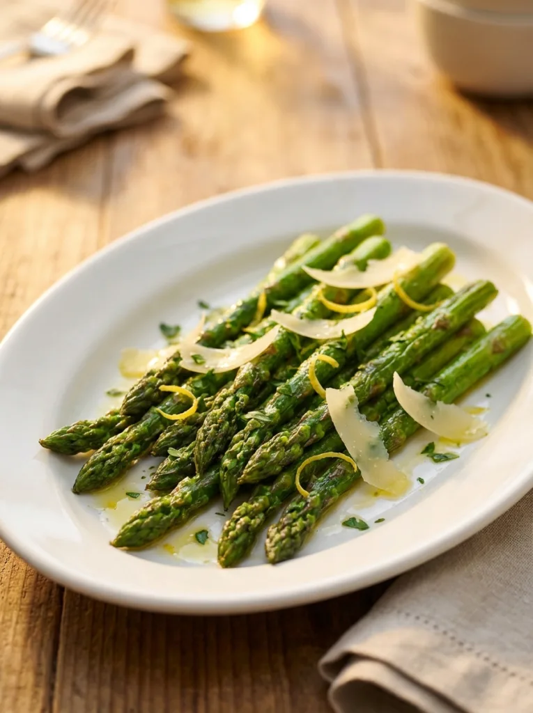Asparagus on serving 202604102223