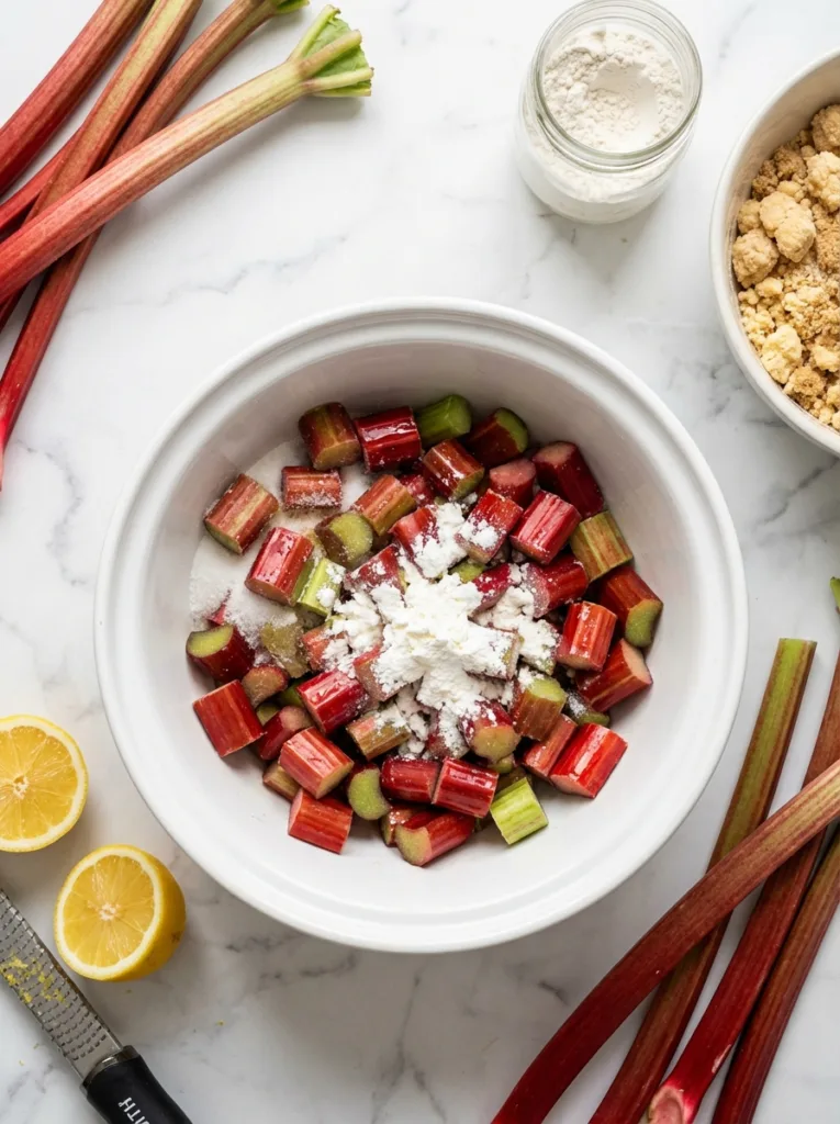 Rhubarb and crumble 202604121552