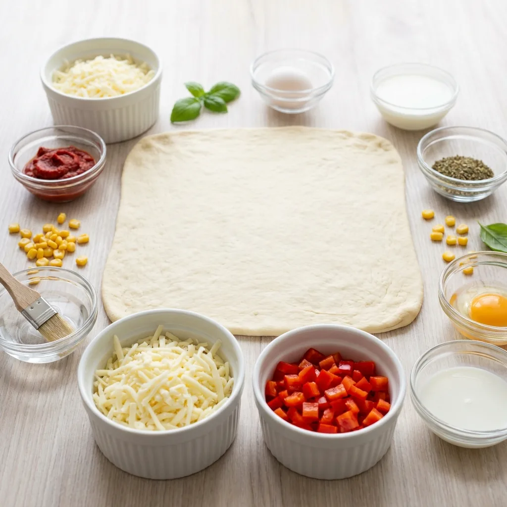 Ingredients for Pizzastangen arr… 202605081853