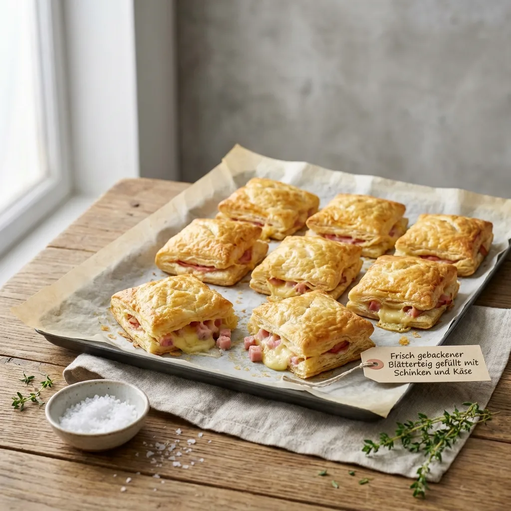 Puff pastry squares ham cheese 202605061912