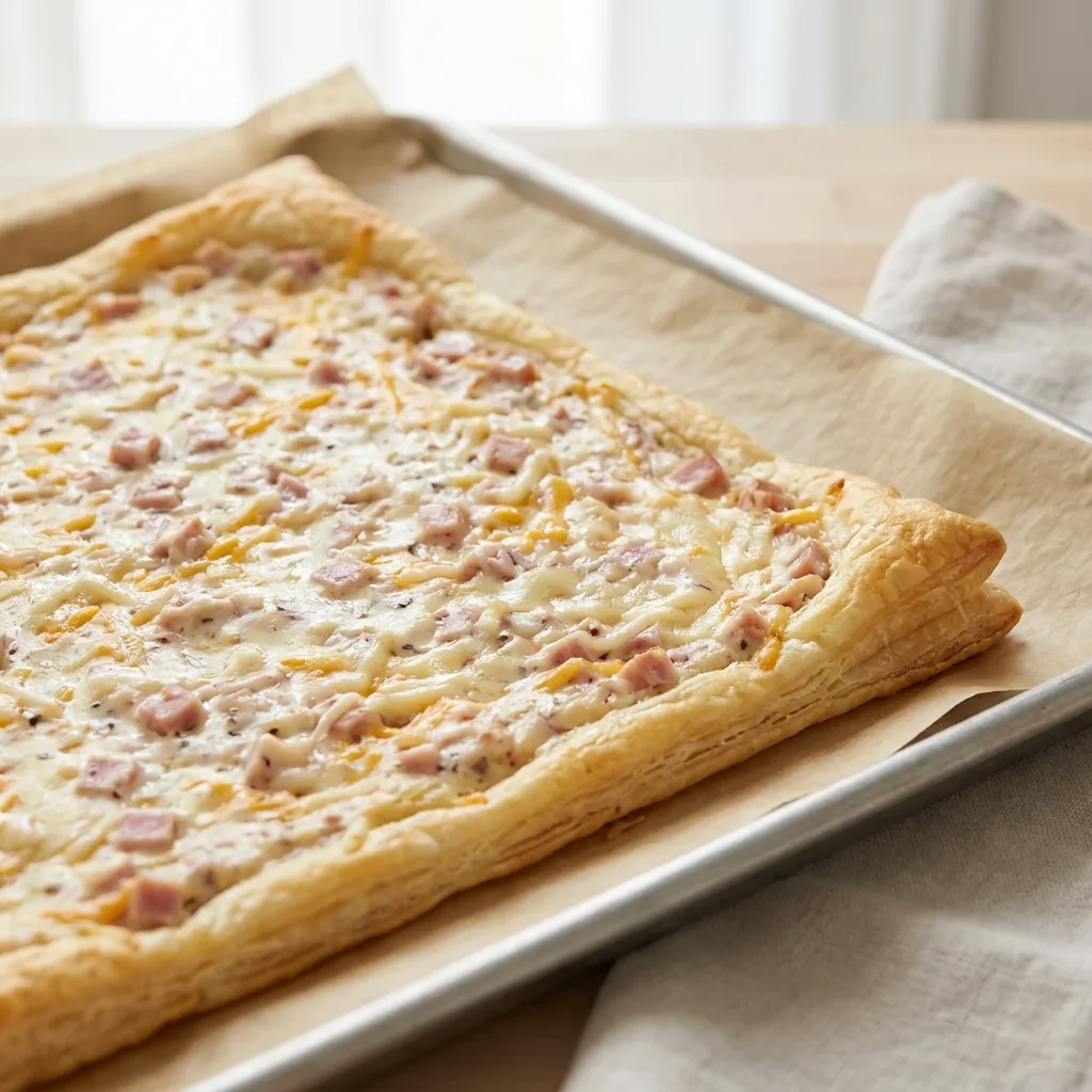 Puff pastry with ham cheese 202605061912