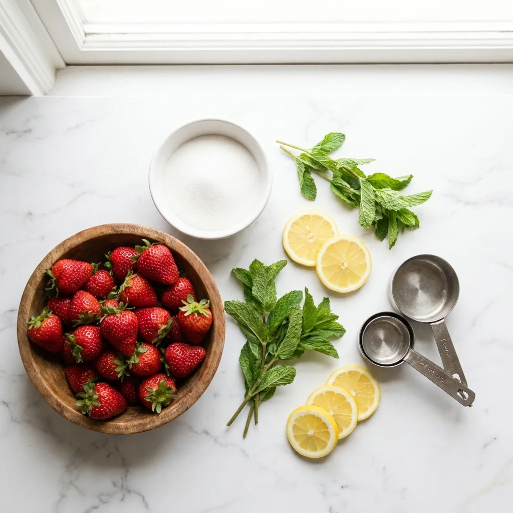 Strawberries sugar mint lemon sl… 202605021520